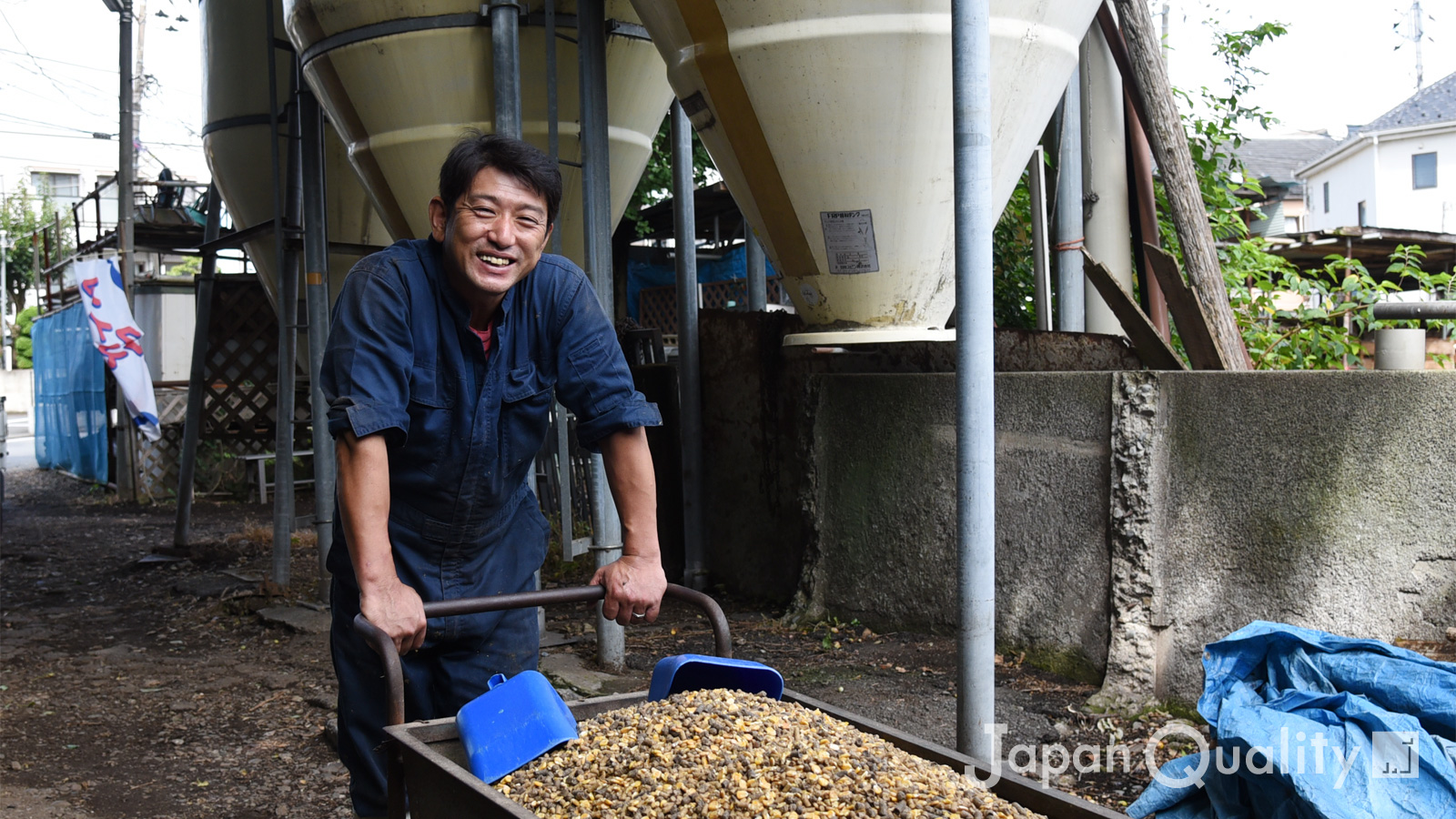 小泉牧場の牧場主　小泉勝さん